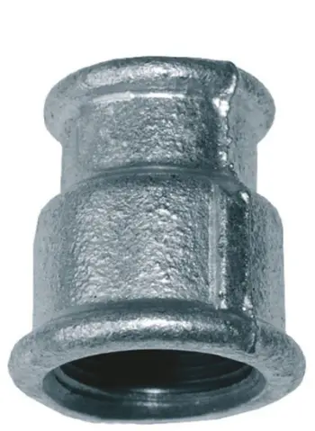 Bashkues reduktues i galvanizuar Prandelli OC M2, DN20 në DN15, 3/4" në 1/2"