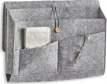 Organizues për divan, material felt, gri