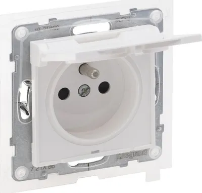 Prizë Legrand SUNO 721186, 2P+E, 16A IP44, e bardhë - 1