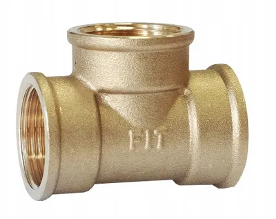Bashkues T T bronzi Fitting SF50N-1, 1", për ujë - 1