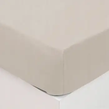 Çarçaf me lastik Atmosphera Interior Designer, pambuk 100%, 160 x 200 cm, ivory