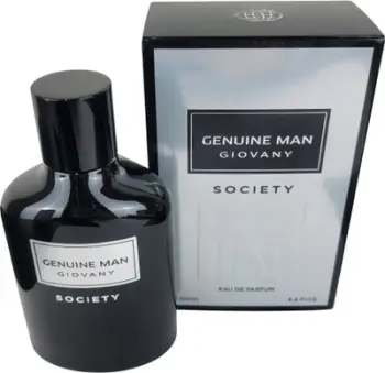 Eau de Parfum Fragrance World Genuine Man Giovany Society, 100ml