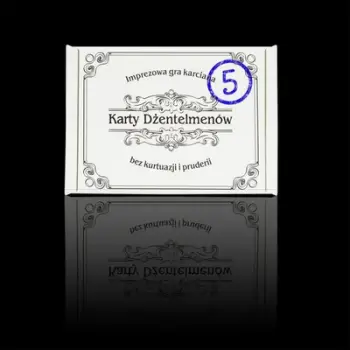 Loja me letra Kojar Cards of Gentlemen Episode Five, zgjerim 220 letra, për të rritur