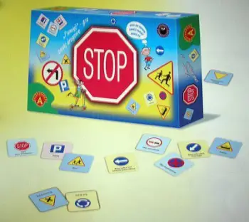 Loja memorie Alexander ALEXANDER Game Memory Road Signs 0174, 70 figura, për fëmijë 5+