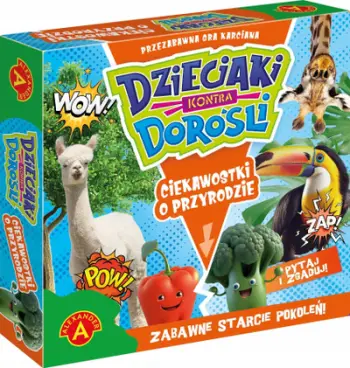 Loja shoqërore Alexander Dzieciaki kontra Dorośli Ciekawostki o przyrodzie, edukative, për fëmijë dhe të rritur