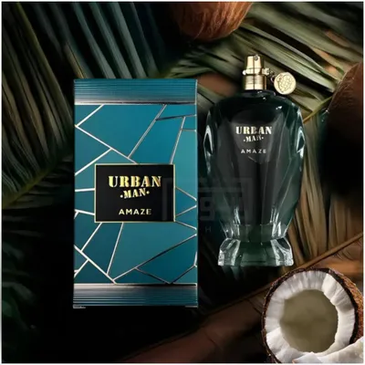 Eau de Parfum Fragrance World Urban Man Amaze, 90ml - 4