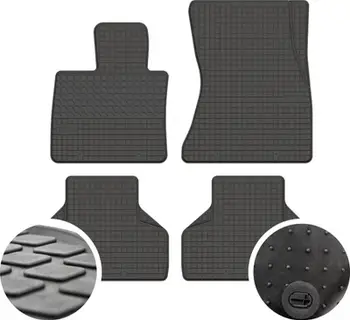 Tapete gome për makinë Petex, BMW X5 E70 2006-2013, set 4 copë, të zeza