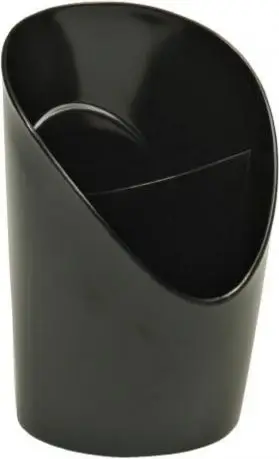 Organizues tavoline Esselte Europost Vivida Desk Mug, me ndarje, i zi