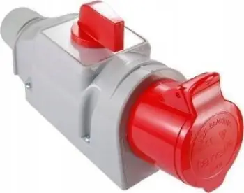 Prizë murale e izoluar L-O-P 197, 32A, 400V 3P+N+PE