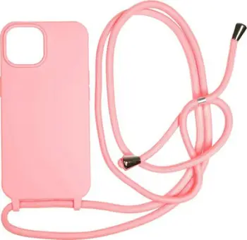 Mbrojtëse telefoni Mobile Origin Lanyard, për iPhone 14, me rrip varës, rozë