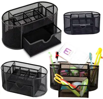 Organizues zyre Leantoys Metal Office Organizer, metal, i zi