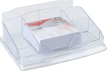 Organizues tavoline Office Products, transparente