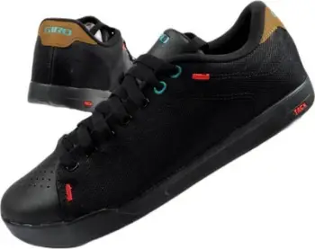Këpucë çiklizmi Giro Deed për meshkuj, me shollë Tack, e zezë black sparkle