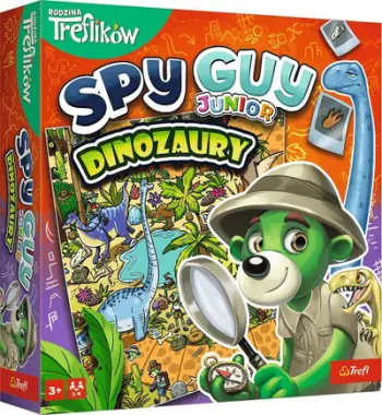 Loja shoqërore Trefl Spy Guy Junior Dinosaurs, kooperative, për fëmijë