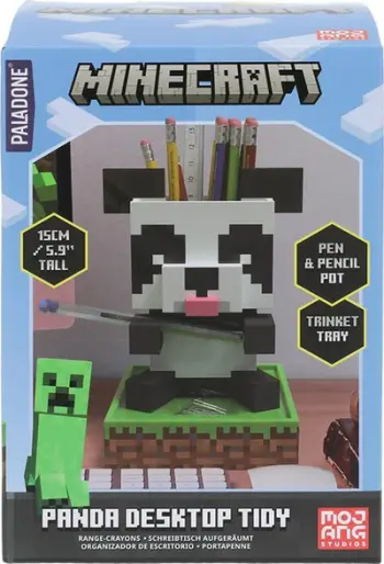Organizues tavoline Panda Desktop Tidy, mbajtës stilolapsash, mbajtës telefoni, shumëngjyrësh