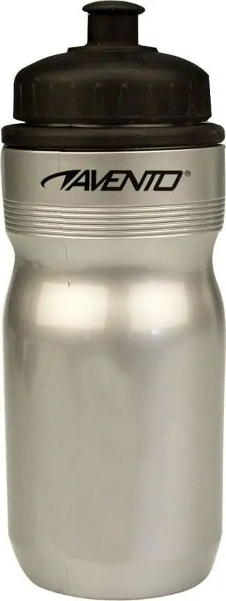 Shishe sportive Duduma 0.5L, material gome, me tregues përmbajtjeje, argjend