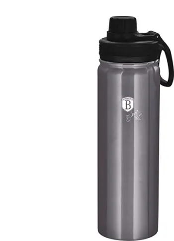 Shishe sportive Berlinger Haus Metallic Line Carbon Pro, 540ml, gri karbon