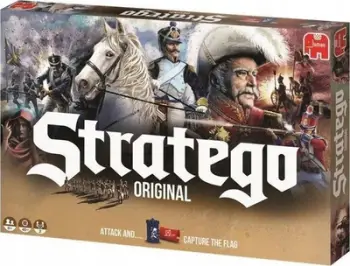 Loja tavoline Jumbo Stratego Original, për 2 lojtarë, strategjike