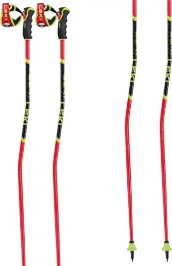 Bastun skish Leki WCR GS Carbon 3D, 135cm, alumin dhe karbon, shumëngjyrësh