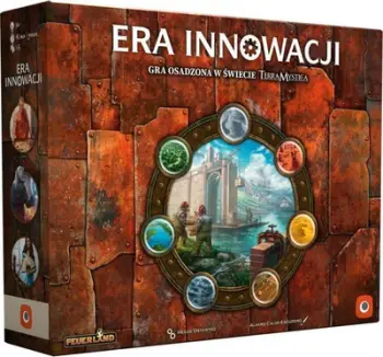 Lojë bordi Feuerland Spiele Era of Innovation, strategjike, për 2 4 lojtarë