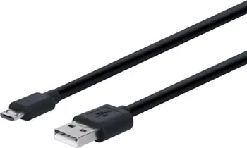 Kabllo energjie ProXtend USB 2.0 Micro B në 5.5 x 2.1 mm, 1A, e zezë