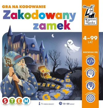Lojë edukative Kapitan Nauka Coded Castle Edgard, programim për fëmijë - 1