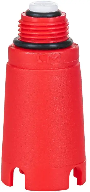 Prizë plastike VESBO KTO12C, 1/2", PP-R, me ajrosje, e kuqe