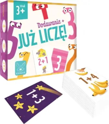 Lojë edukative Kang GAME NOW I COUNT, për moshat 3+, numërim