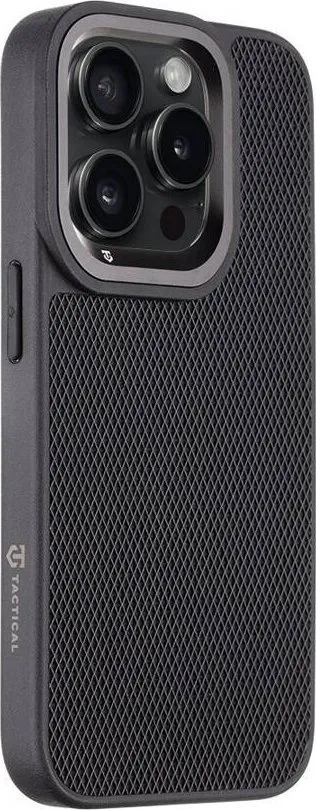 Mbrojtëse telefoni Tactical Blast Pit për iPhone 15 Pro, TPU, e zezë - 1