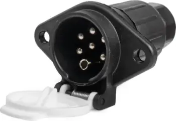 Prizë rimorkioje AMiO 03223, 7 pina, 24V, e zezë