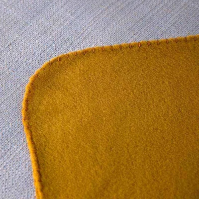 Batanije fleece, 170x130 cm, portokalli - 3