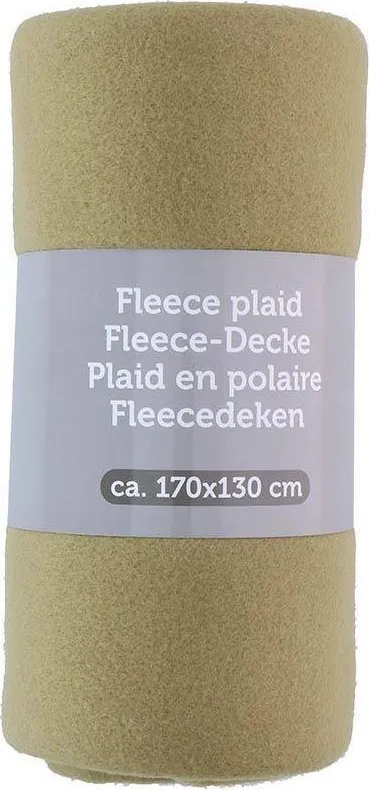 Batanije fleece Granna, 170x130 cm, e gjelbër - 1