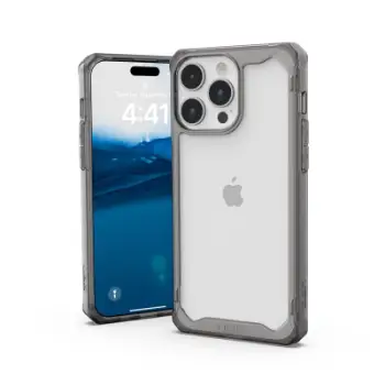Mbrojtëse telefoni UAG Plyo Ash për iPhone 15 Pro Max 6.7", transparente, kundër zverdhjes