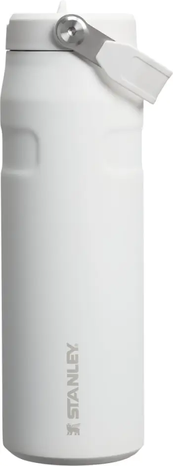 Shishe termike Stanley IceFlow Bottle Flip Straw 2.0, 0.7L, e bardhë