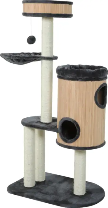 Kullë gërvishtëse për mace Zolux Tower, 3 kate, 101-160 cm, gri