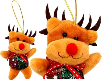 Ornament varës Krishtlindjesh Saska Christmas drer, 22cm, shumëngjyrësh