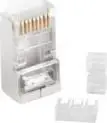 Prizë rrjeti Lanberg PLS-6120, RJ-45 8P8C Cat6 FTP, set 20 copë, transparente