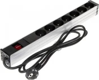 Prizë rryme rack Delta PD-7K, 19", 7x CEE 7/5, 1U