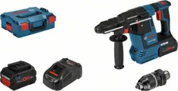 Çekiç-bergji me bateri Bosch GBH 18V-26 F Professional, SDS-plus, 2.6 J, 2 bateri 18V