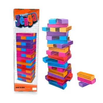 Lojë Jenga me ngjyra, UNIMIKS