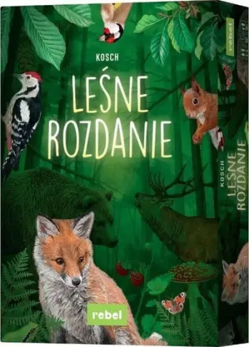 Lojë me letra Forest Deal Rebel, familjare, strategjike