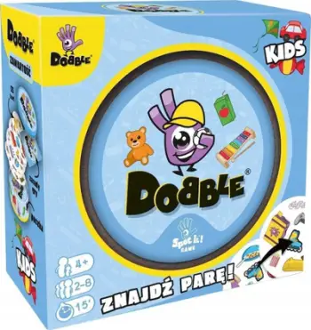 Lojë me letra Rebel Dobble Kids, për fëmijë, shumëngjyrëshe