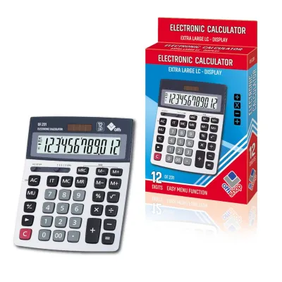 Osh Kalkulator Extra Large Lc Display 12 Digit Of231 - 1