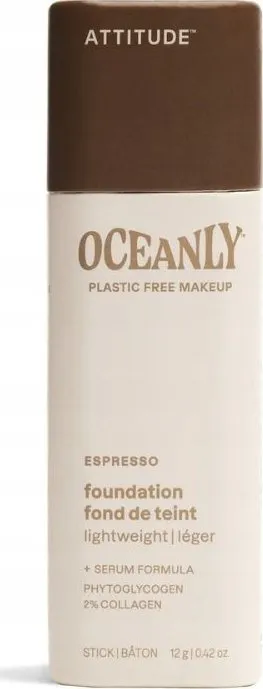 Fondatinë Attitude Oceanly Light Coverage, stick, nuanca Espresso - 1