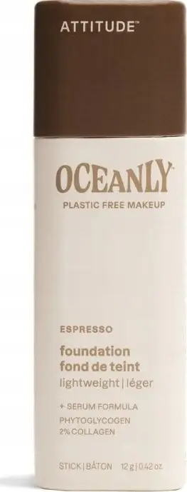 Fondatinë Attitude Oceanly Light Coverage, stick, nuanca Espresso