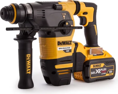 Çekiç elektrik Dewalt DCH333X2, 54V, pa kabllo, i verdhë - 2