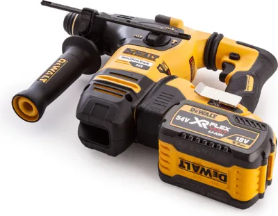 Çekiç elektrik Dewalt DCH333X2, 54V, pa kabllo, i verdhë - 4