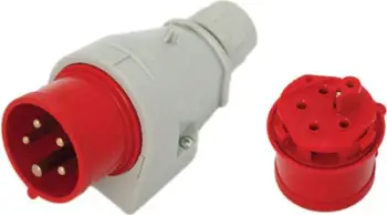 Prizë Tarel EX-TWT-116, 32A, 400V, 3P+Z, IP44, e hirtë/kuqe