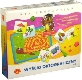 Loje shkolle Alexander Orthographic Race BIG 0722, edukative, per drejtshkrim