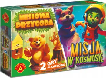 Lojë shoqërore edukative Trefl Bear Adventure Mission In Space, për fëmijë, shumëngjyrëshe